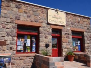 exterior of Socorro Heritage and Visitor Center