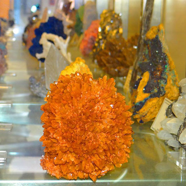 Crystal in the Mineral Museum