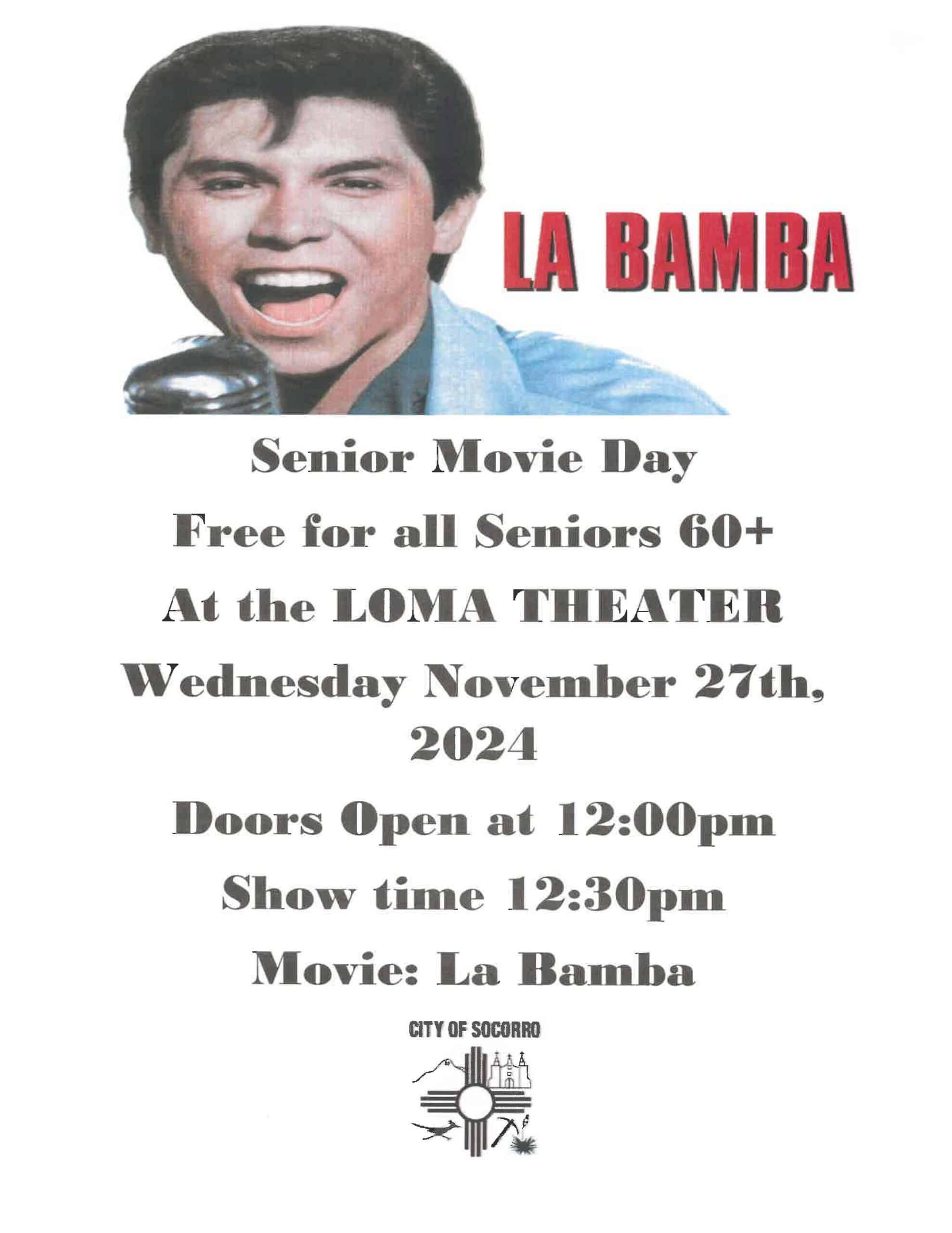 Senior Movie Day - La Bamba