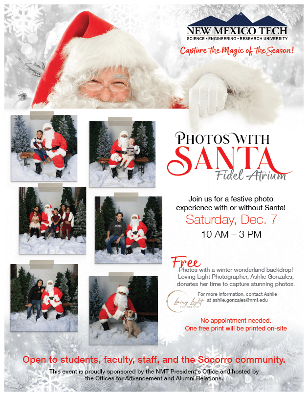 Photos with Santa at NMT