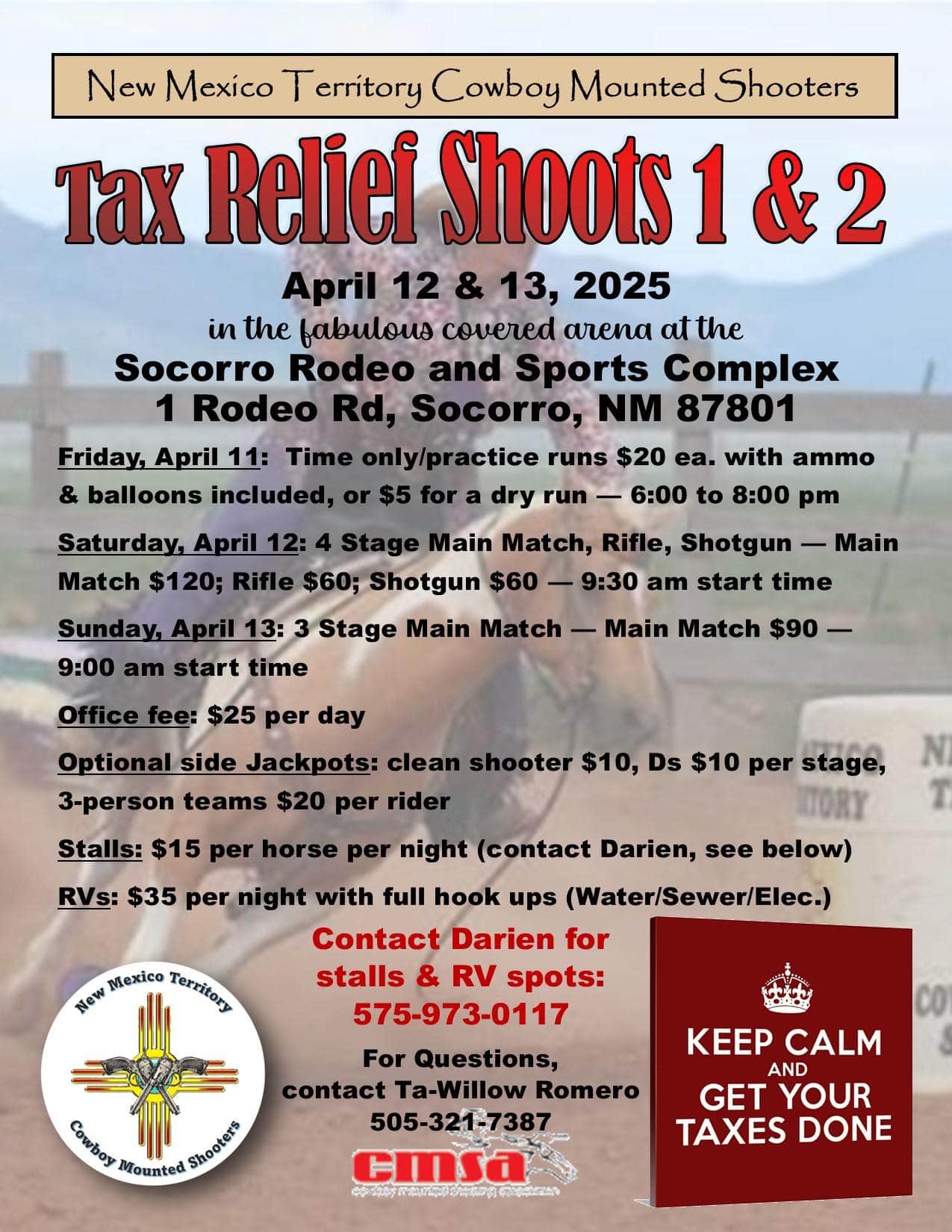 New Mexico Territory Cowboy Mounted Shooters